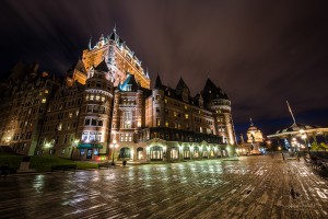 Château Frontenac after the rain